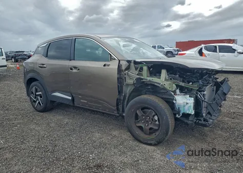 2025 Nissan Kicks Sv из США, поврежденный, VIN 3N8AP6CA1SL325032
